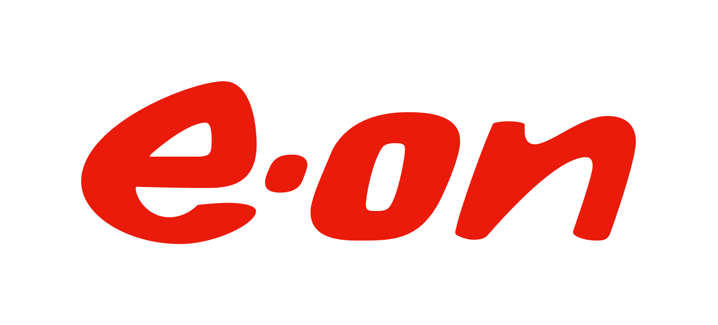 E.ON written in red